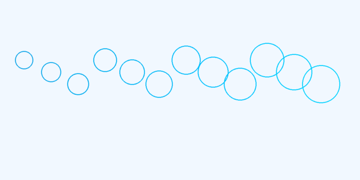 Yengil kayfiyatni aks ettiruvchi abstrakt naqsh